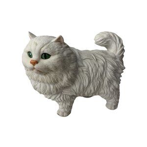 Vintage Persian Cat Andrea By Sadek Porcelain Figurine 1983 Japan 6898